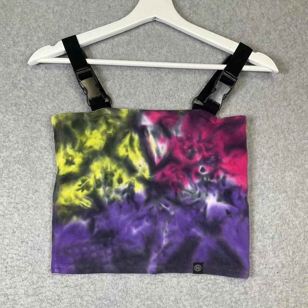 Brand New Zumiez x Ninth Hall Women's Small Lyleson Dark Tie Dye Tank Top Shirt